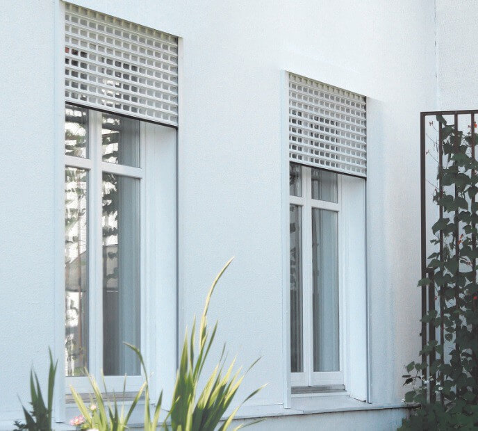 Роллетные решетки на окна и двери